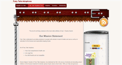 Desktop Screenshot of fairytailsadoptions.org